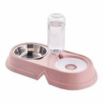 Mikopet Pembe Kedi Köpek Mama Su Kabı
