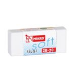 Mikro 2B-20 Soft Beyaz Silgi