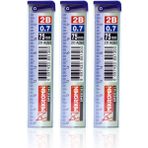 Mikro 2b 75 mm Cetvelli 0 7 Uç - 3 Tüp - 1 - Çok Renkli