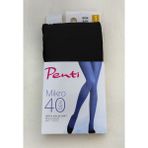 Mikro 40 Orta Kalın Mat Külotlu Çorap - Siyah Penti Külotlu Çorap - XL