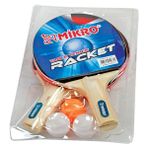 Mikro A-02 Çiftli 3 Toplu Masa Tenisi Raketi