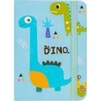 Mikro A7-08 Dinozorlar A7 Çizgili 80 Yaprak Not Defteri