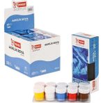 Mikro Ab-10 Su Bazlı Akrilik Boya 10'lu 20 ml - Çok Renkli