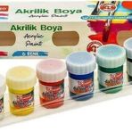 MİKRO AKRİLİK BOYA 6 RENK AB-06