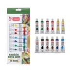Mikro Akrilik Boya Tüp 12LI - 2 Paket - Çok Renkli