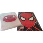 Mikro Antkırtasiyeaksesuar Spiderman Örümcek Adam Günlük Peluş Defter ve Stickerlı Boyama Kitabı Erkek Çocuk - Renkli