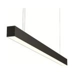 Mikro Aydınlatma Lineer Armatür 150CM(SIYAH Kasa,gün Işığı 3000K) Ledli Sarkıt Modern LED Avize, Salon, Mutfak 33W