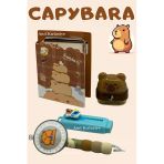 Mikro Cappybara Not Defteri Versatil Kalem