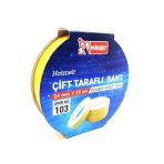 Mikro Çift Taraflı Bant 24Mmx25M 3 adet