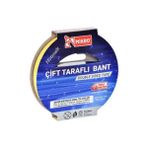 Mikro Çift Taraflı Bant 24MMX25MT - 3 Adet - 1BW-Beyaz