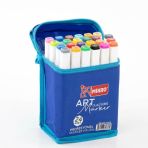 Mikro Çift Uçlu Fosforlu Kalem Art Marker 24 Renk