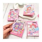 Mikro Cute Girl Mini Sekreter Dosyası Not Defteri