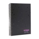 Mikro Defter 17 x 24 Black Edition Çizgili 120 Yapr