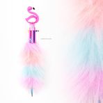 Mikro Flamingo 6 Renk Peluşlu Fonksiyonlu Tükenmez Kalem