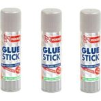 Mikro Glue Stick Katı Yapıştırıcı 3'lü Paket 40 gr Gri Kapak Solventsiz ve Sağlığa Zararsız
