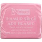 Mikro Hamur Silgi Yumuşak Yapılı Pastel Renklerde 1 Adet Sanat Çizimleri İçin