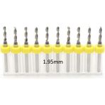 Mikro Karbür Pcb Matkap Ucu Metal Cnc Sondaj 10LU Set 1.95MM - Altın