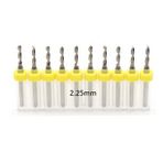Mikro Karbür PCB Matkap Ucu Metal CNC Sondaj 10lu Set 2.25mm