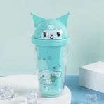 Mikro Kuromi 450 ml Turkuaz Pipetli Parti Bardak