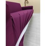 Mikro Lastikli Kaymaz Elastik Koruyucu Kolsuz Koltuk Örtüsü - Fuşya - 3+2+1+1 (4 Parça Set) - 10 x 10 cm
