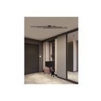 Mikro Light Project Modern Tavan Koridor Aydınlatması Çubuk Samsung Ledli Siyah Günışığı Lineer Avize Armatür Üçlü