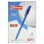 Mikro M-25 Mavi Tükenmez Kalem