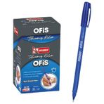 Mikro Mavi Ofis Tipi Tükenmez Kalem 50 Adet Ball Pointpen Mavi