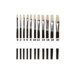 Mikro Mf-2058-10 Firca Yagli Boya No:10
