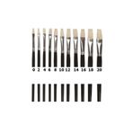 Mikro Mf-2058-12 Firca Yagli Boya No:12
