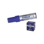 Mikro Mikro Mr-6007 Jumbo Permanent Markör Koli Kalemi Kesik Uç 7Mm Mavi Mavi
