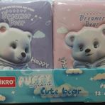 Mikro Not Defteri Puffy Cute Bear Girl 96 Yaprak Pf-20 (Karışık Renk 1 Adet)