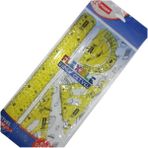 Mikro Sarı Esnek Cetvel 4'lü Çizim Seti Kırılmaya Dayanaklı Fl-04 - 30