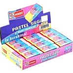 Mikro Silgi Renkli Soft Pastel 2B-24 - 3 Adet