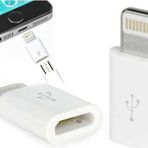 Mikro Usb Uç Girişten Iphone A Dönüştürücü Otg Çevirici Mikro Usb Giriş Çıkışa Cevirici
