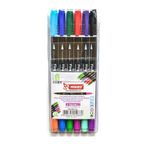 Mikro ZW293A-6'li 2 Renkli Fineliner Keçeli Kalem