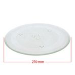Mikrodalga Fırın Cam Tepsi, 270 mm