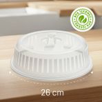 Mikrodalga Kapağı – 26 cm Şeffaf Mikro Dalga Kapak, Bpa Içermez