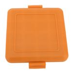 Mikrodalga Sandviç Panini Maker Altın Çıtır Sandviçler İçin Elektriksiz Grill Tepsisi Öğle Yemeği Silikon Paslanmaz Çelik (ORANGE)