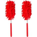 Mikrofiber Başlıklı Teleskobiktoz Alma Püskülü Duster - Büyük Boy (4887)