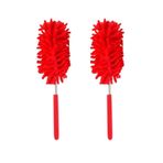 Mikrofiber Başlıklı Teleskobiktoz Alma Püskülü Duster - Büyük Boy