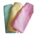 Mikrofiber Dekoratif Cam Temizleme Bezi 42X68 Cm ( 20 Adet)