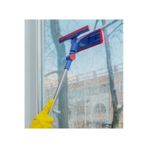 Mikrofiber Hareketli Çekçekli Teleskopik Cam Silme Aparatı