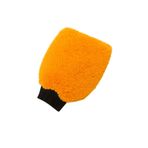Mikrofiber Oto Araba Yıkama Kurulama Havlusu, El İçi Tutma Orta Boy Çift Katlı Araç Kurutma ve Torpido Silme Bezi (Turuncu)