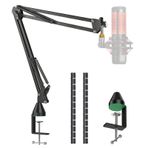 Mikrofon Kolu - Mikrofon Bom Kolu Çoğu Mikrofon ile Uyumlu, HyperX QuadCast Bom Kolu, Mavi Yeti Standı, Mavi Kartopu Mikrofon Standı, Ayarlanabilir Mikrofon Kolu YOUSHARES