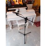 MİKROFON STANDI (AYAKLIĞI) + D-SOUND DİNAMİC MİKROFON + MİC KABLOSU SETİ
