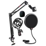 Mikrofon Standı - Shock Mount Ve Pop Filter Seti