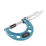 Mikrometre Dışında, Taşınabilir Berrak ölçekler Paslanmaz çelik dayanıklı Kalınlık Mikrometreler, Makine ekipmanı Için anahtarlı (0-25mm) (25-50MM)