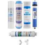 Mil Su Açık Kasa Su Arıtma Cihazı 5li Filtresi Gaclı Standart Membran Set