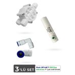 Mil Su Arıtma Cihazı İçin Yenileme Kiti (Quick Check Valve-Shut Off-Flow)
