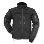 Mil-Tec Softshell Taktik Siyah Erkek Mont